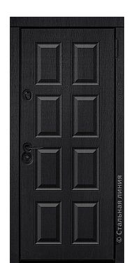 Входная дверь Шато (вид снаружи) - купить в Дербенте