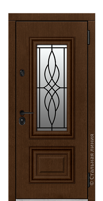 Входная дверь Леандро - вид снаружи Входная дверь Леандро (вид снаружи) - купить в Дербенте