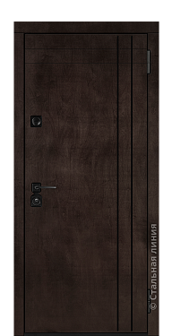 Входная дверь Грэйс (вид снаружи) - купить в Дербенте