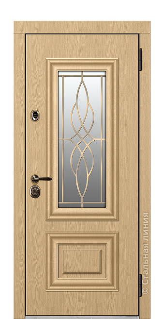 Входная дверь Сатори - вид снаружи Входная дверь Сатори (вид снаружи) - купить в Дербенте