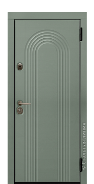 Входная дверь Рифлессо - вид снаружи Входная дверь Рифлессо (вид снаружи) - купить в Дербенте