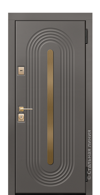 Входная дверь Эрчел - вид снаружи Входная дверь Эрчел (вид снаружи) - купить в Дербенте