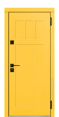 Входная дверь Вестерн (вид снаружи) - купить в Дербенте