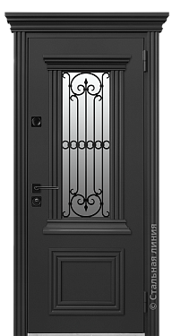 Входная дверь Алон (вид снаружи) - купить в Дербенте