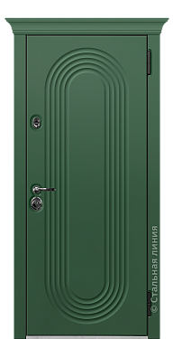 Входная дверь Фелиция (вид снаружи) - купить в Дербенте