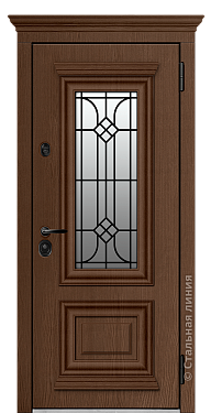 Входная дверь Монтэ (вид снаружи) - купить в Дербенте
