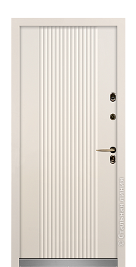 Входная дверь Рифлессо - вид изнутри Входная дверь Рифлессо (вид изнутри) - купить в Дербенте