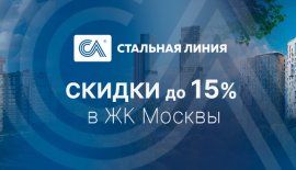 Скидки до 15% на весь ассортимент дверей в квартиру